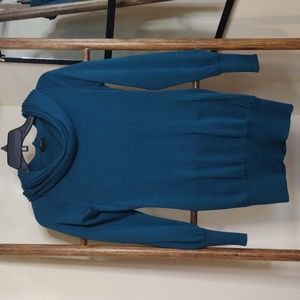 The Limited Teal Cowl Neck Sweater Size XS